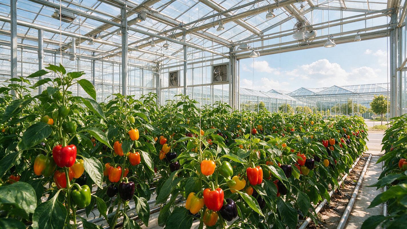 bell pepper variety greenhouse in China