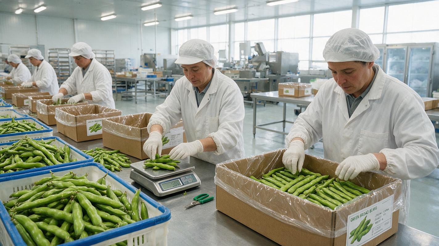 fava bean export packing