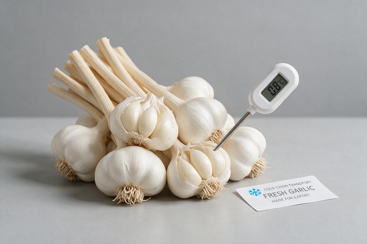 Garlic Cold Chain Export from China: Freshness from Farm to Port