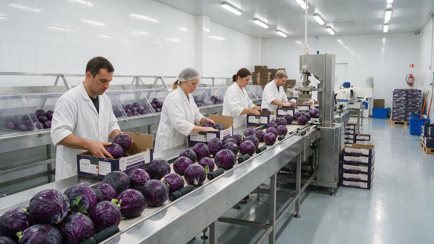purple cabbage nutrition export packing