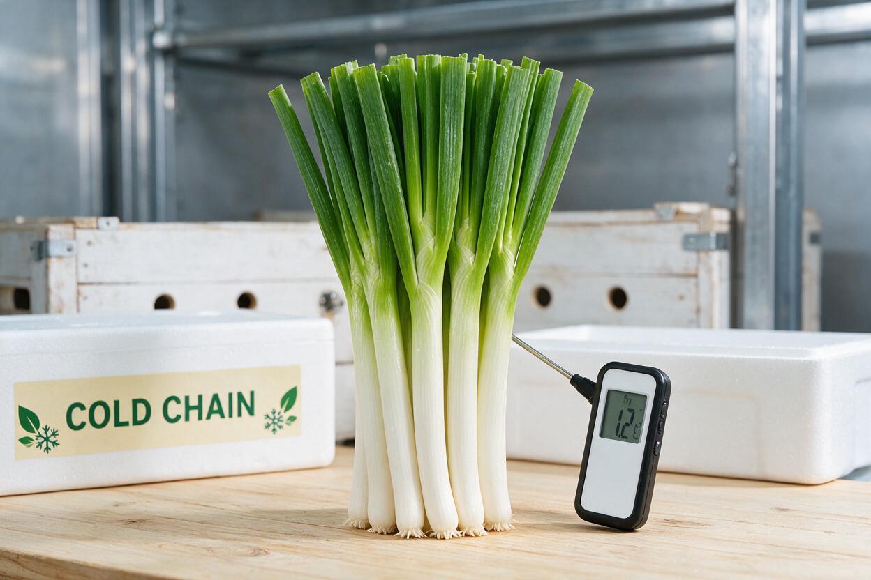 Green Onions Cold Chain Export from China: Freshness Guaranteed