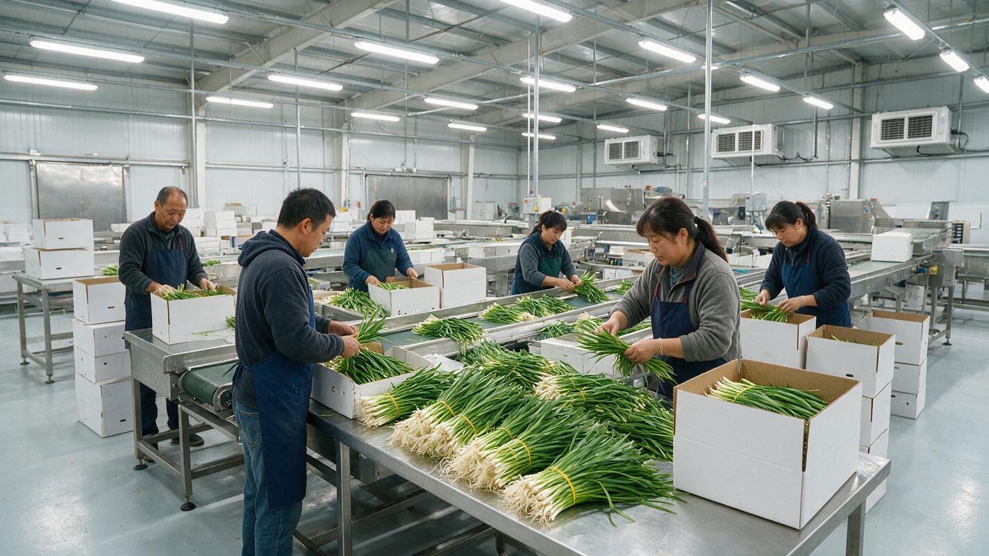 chinese chives export packing