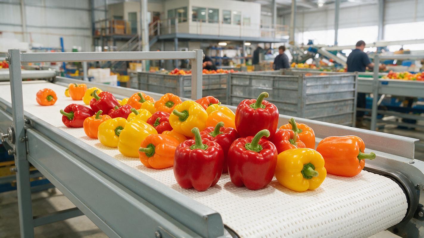 Bell Pepper Grading Standards for Export from China