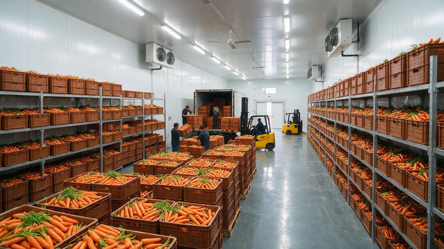 carrot export cold chain