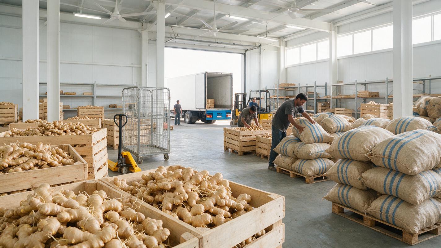 ginger export