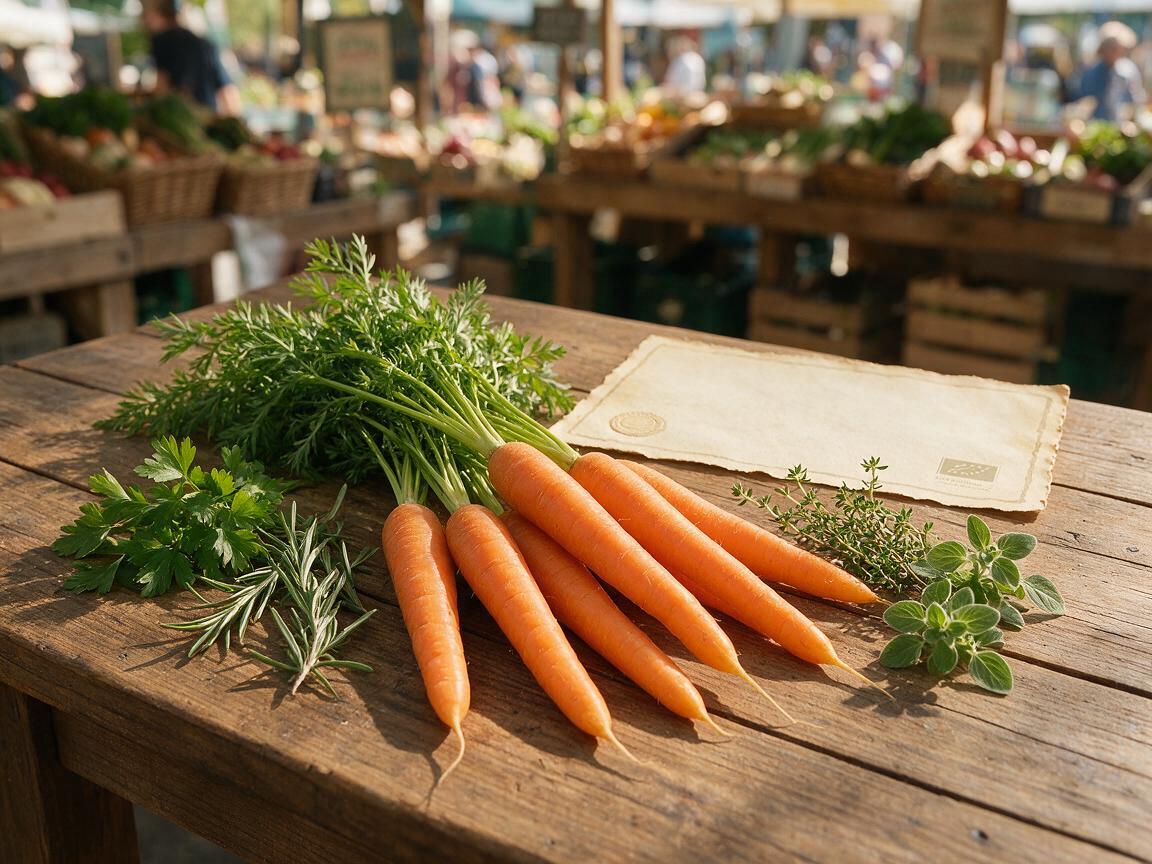 Organic Carrot Export from China: Quality and Certification