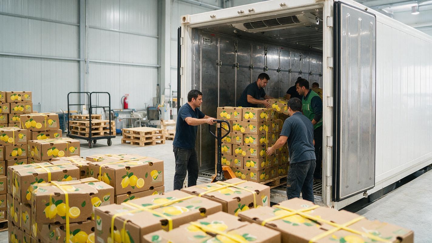 lemon export loading