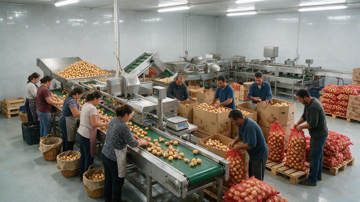 onion export packing
