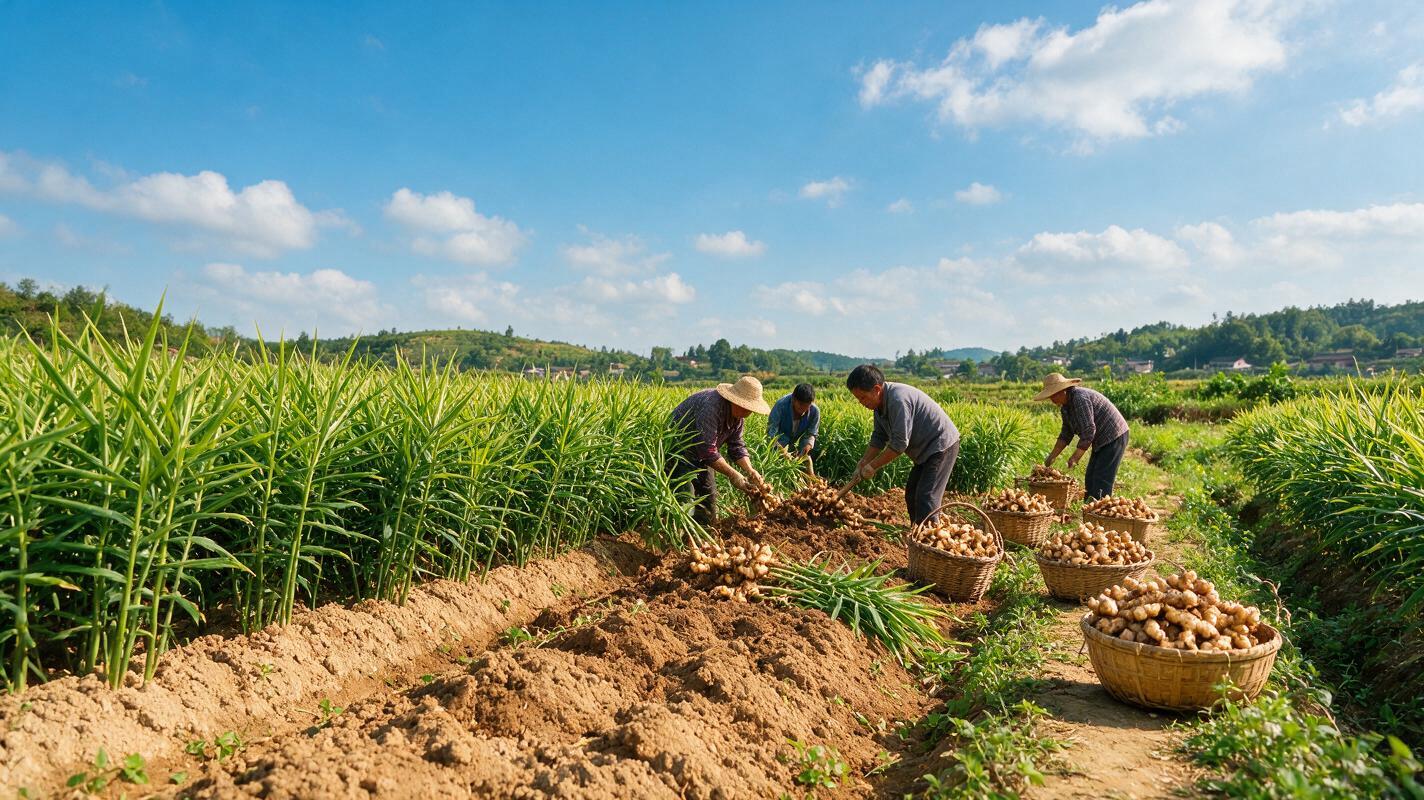 ginger field
