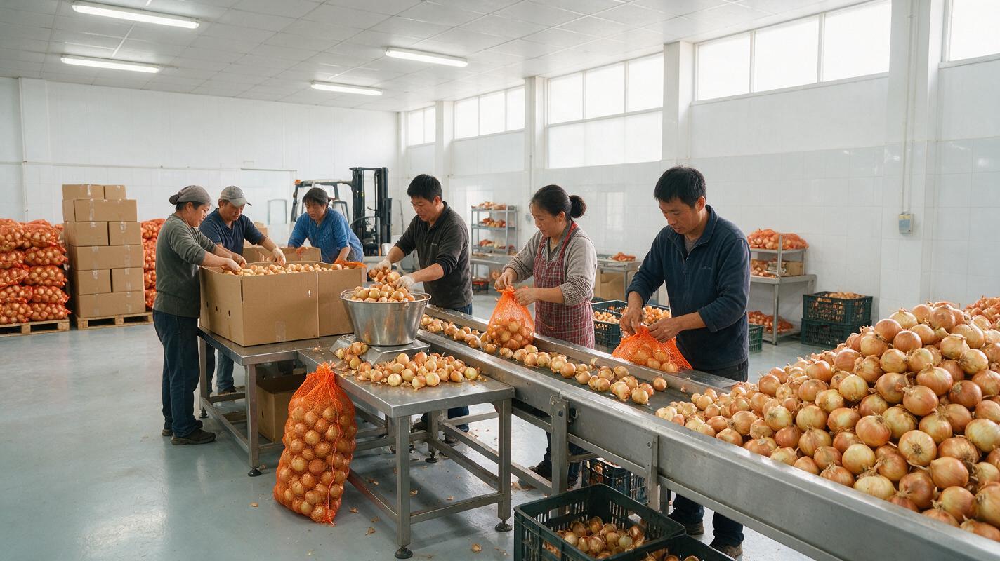 onion export packing