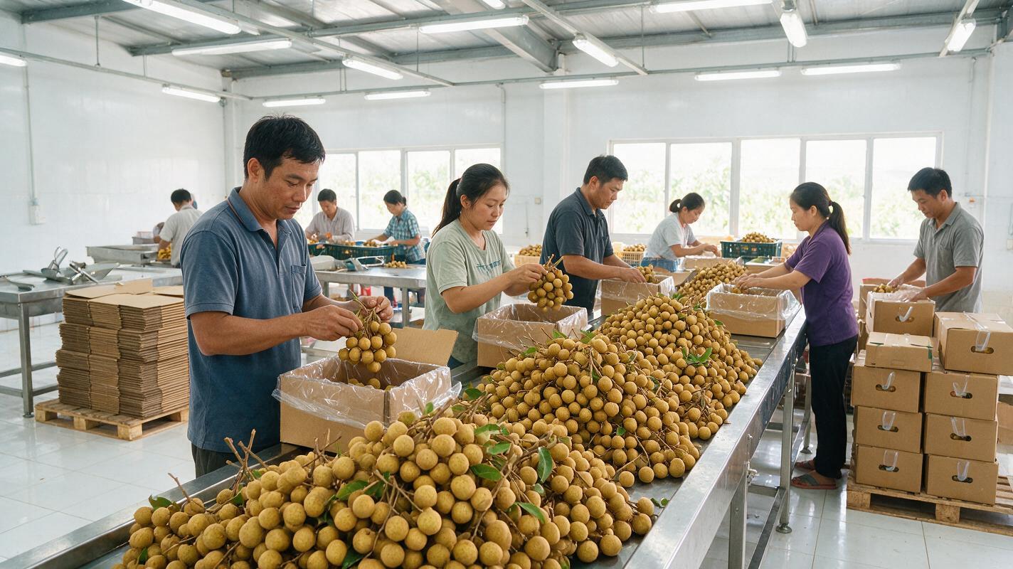 longan export packing