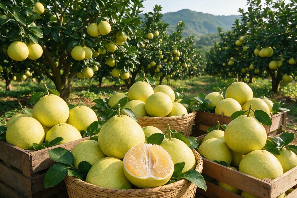 Pomelo Harvest Seasons in China: Fresh Citrus Supply