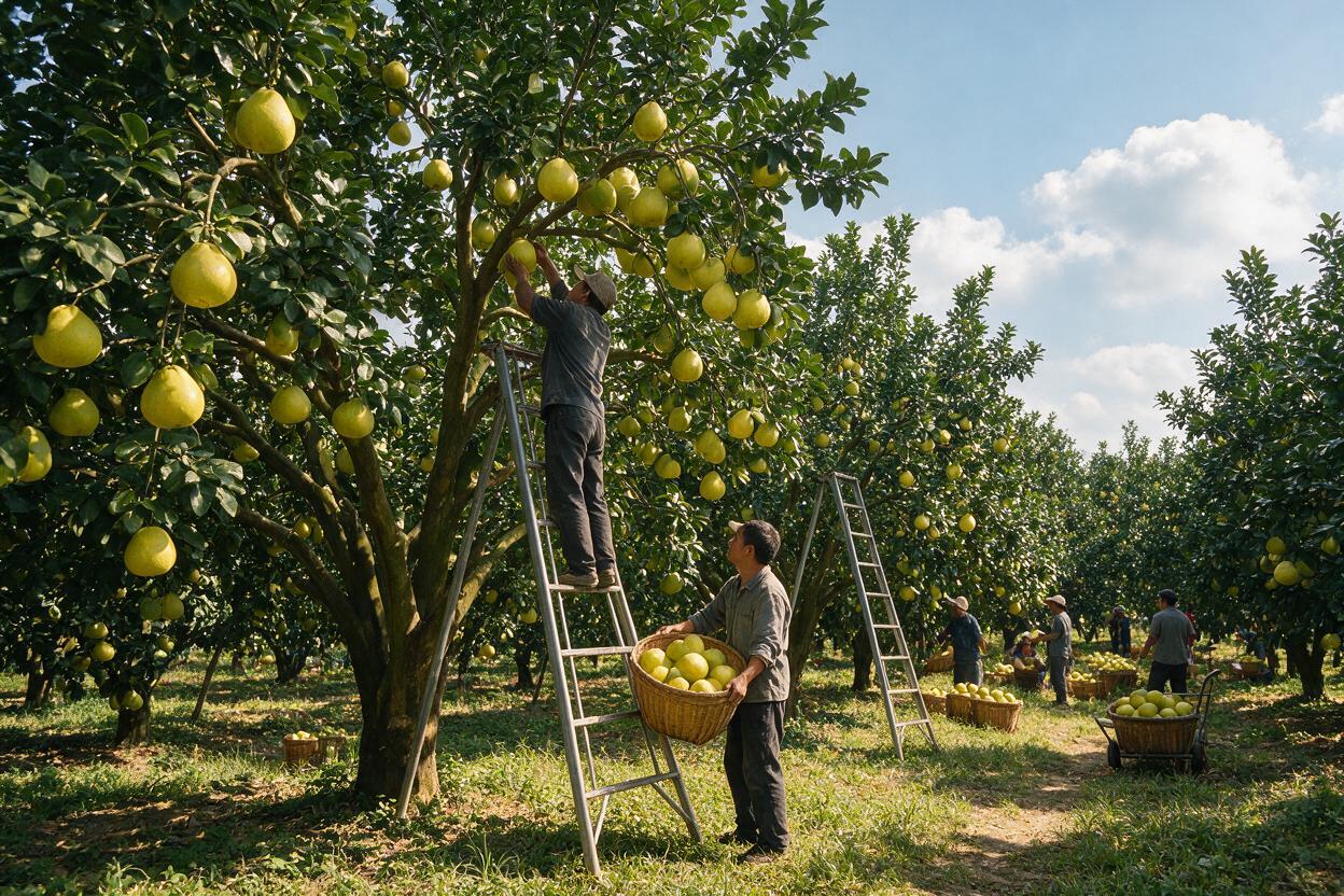pomelo orchard