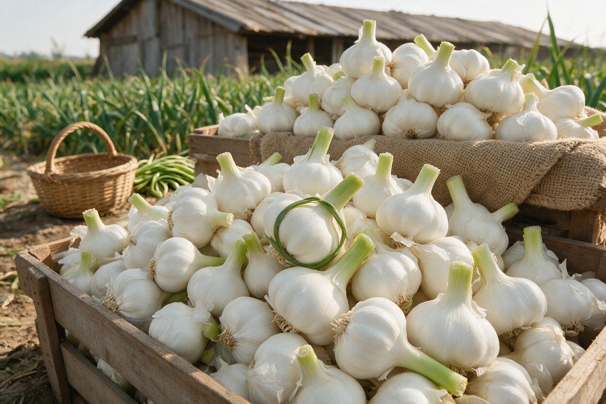 Garlic Harvest Seasons in China: Fresh Garlic Supply Timing