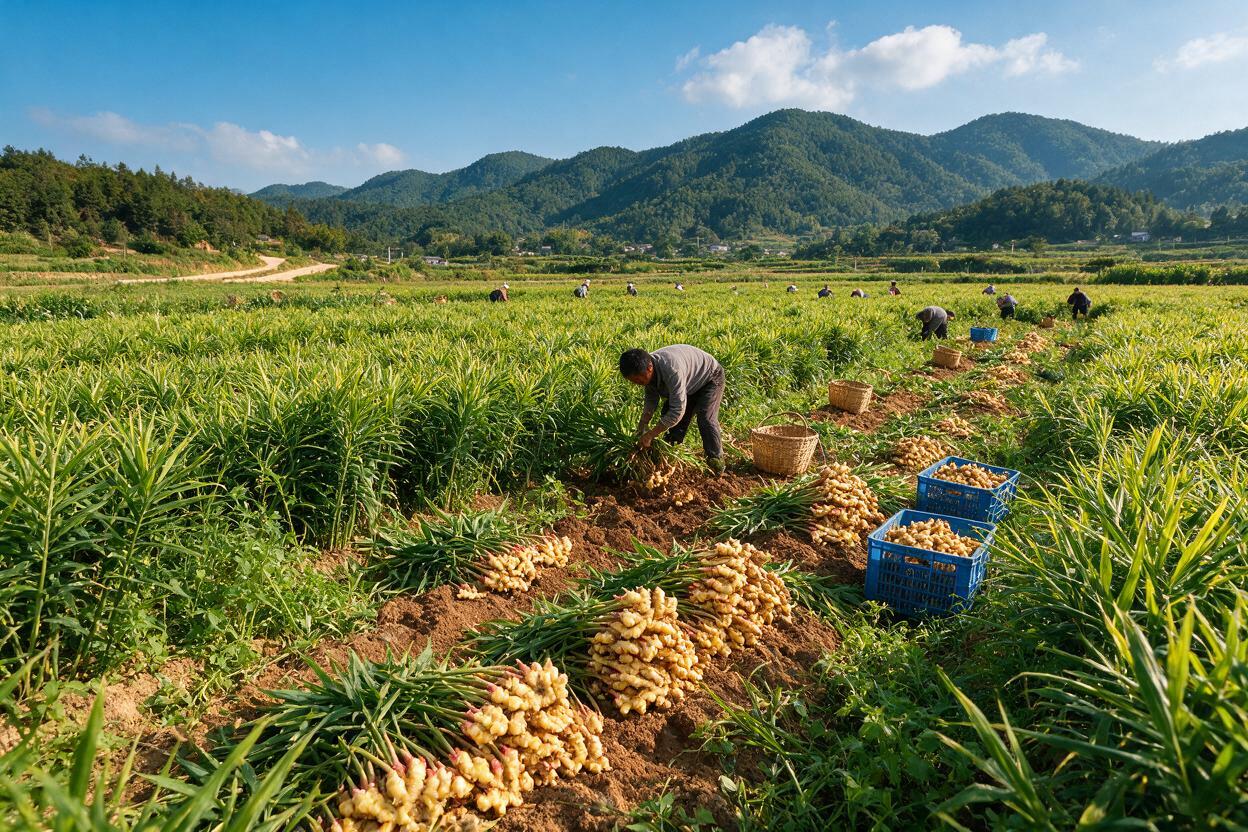 ginger global market farm