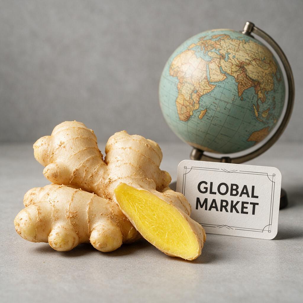 Ginger Global Market Export from China: Demand & Supply