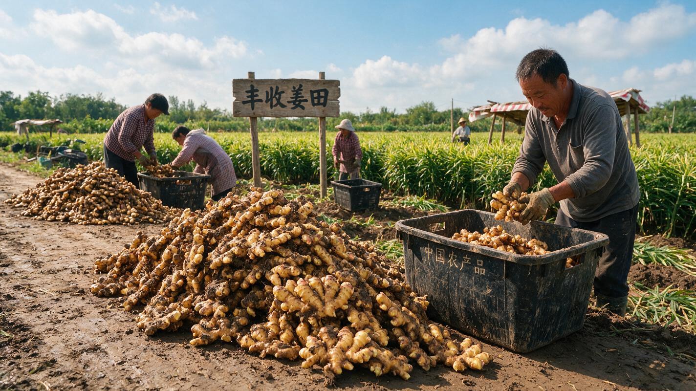 ginger farm China