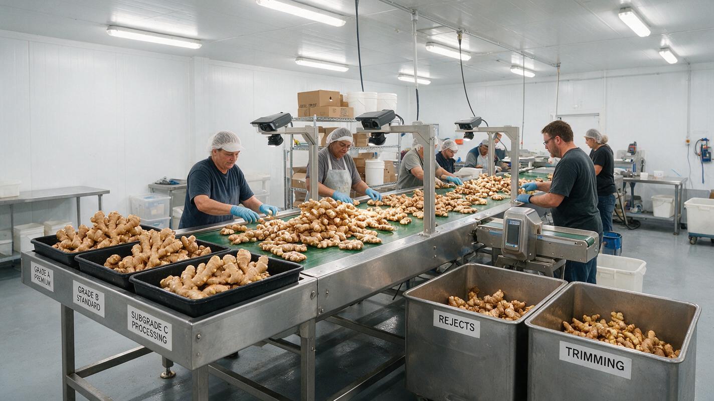 ginger inspection China