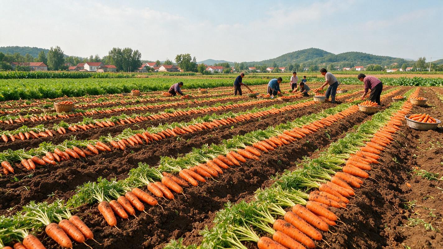 carrot farm China