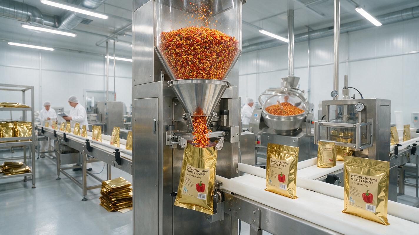 bell pepper processing plant China