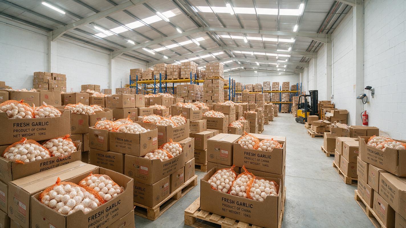 garlic wholesale packing China