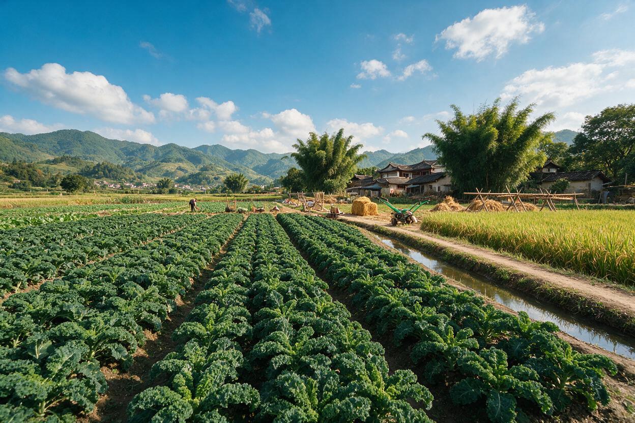 kale farm China