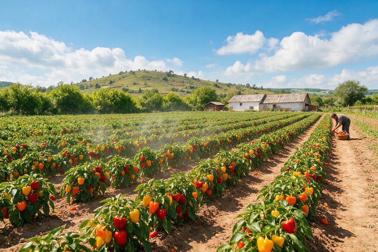 bell pepper farm China