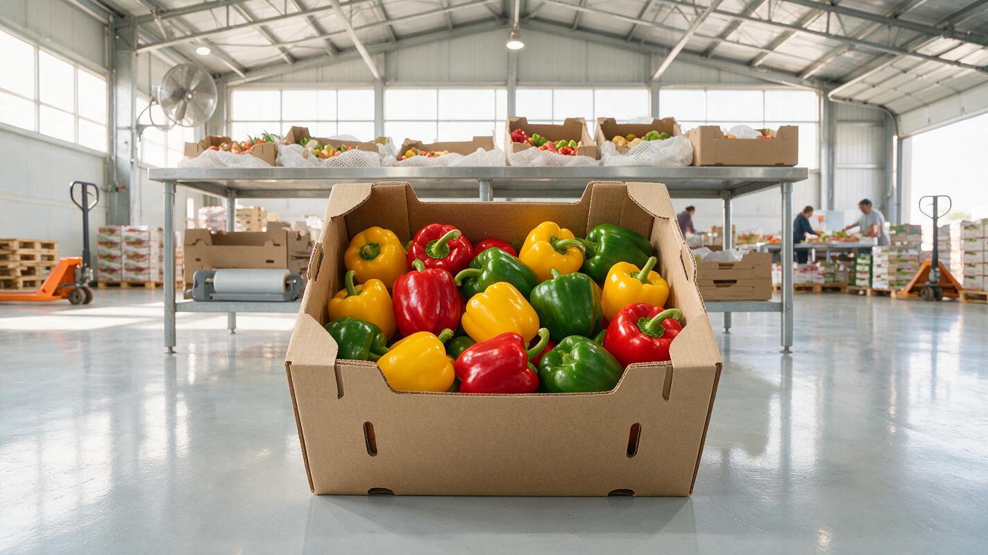 bell pepper export packing China