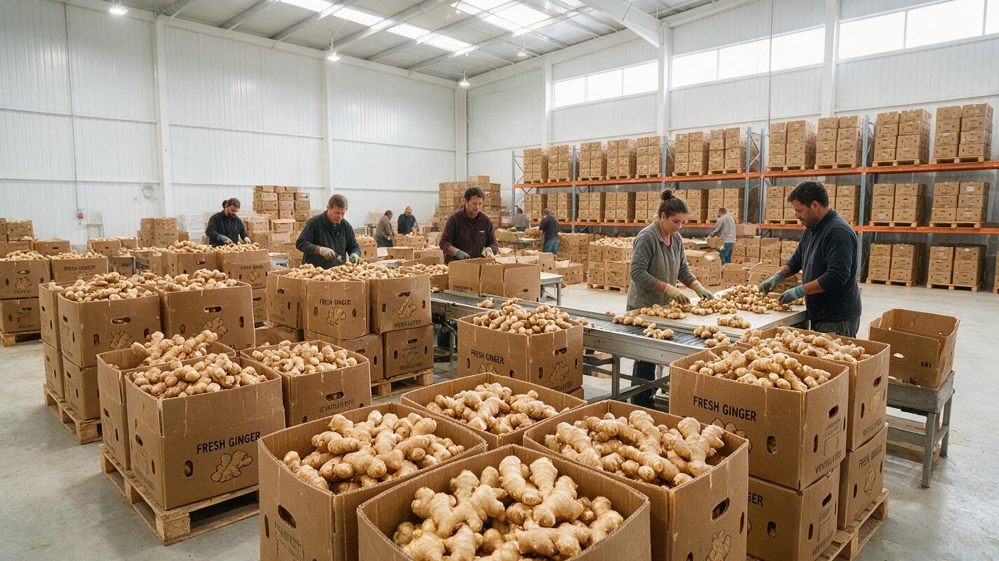 ginger wholesale packing China