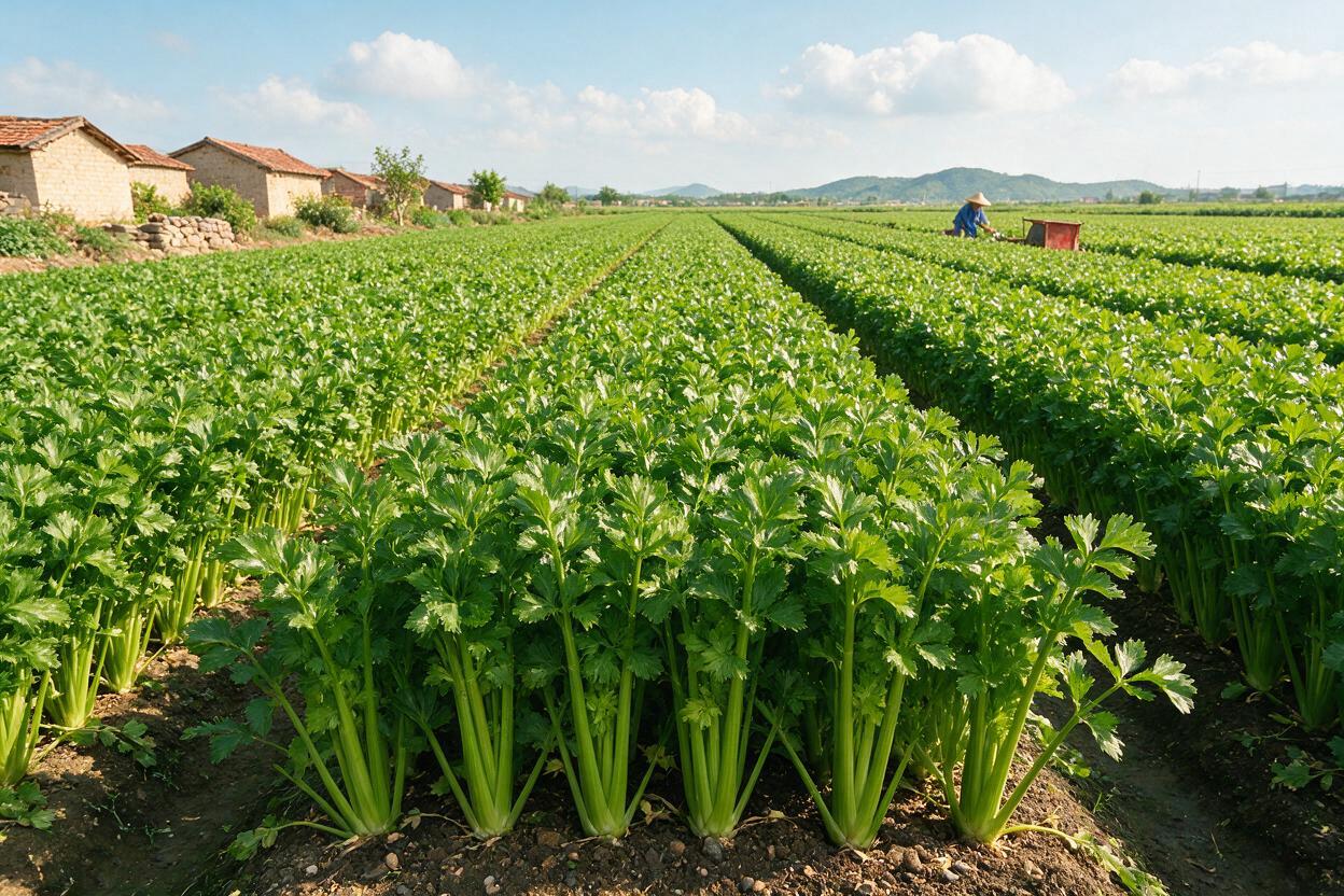 celery farm China