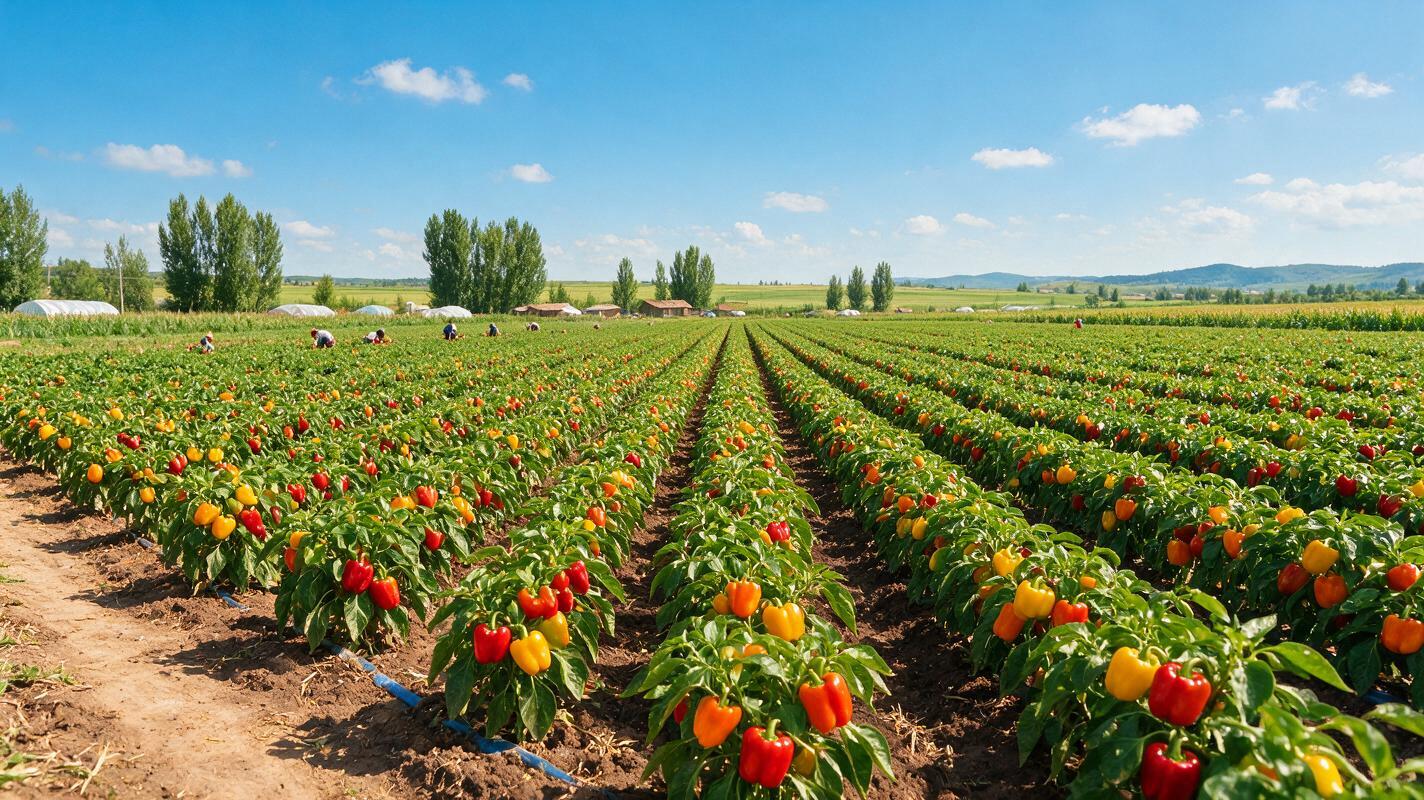 bell pepper farm China