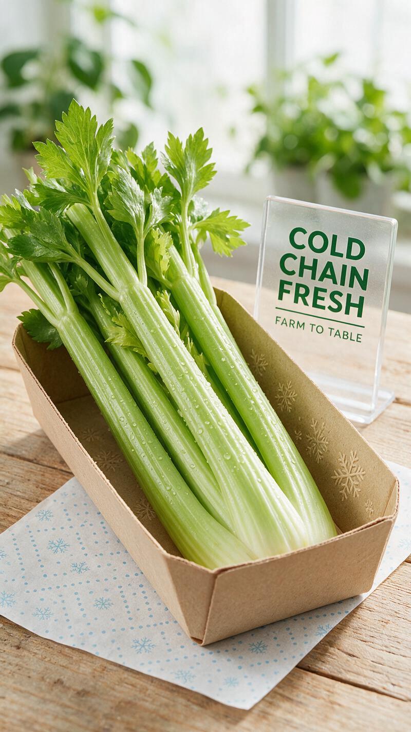 Celery Cold Chain & Fresh Export from China