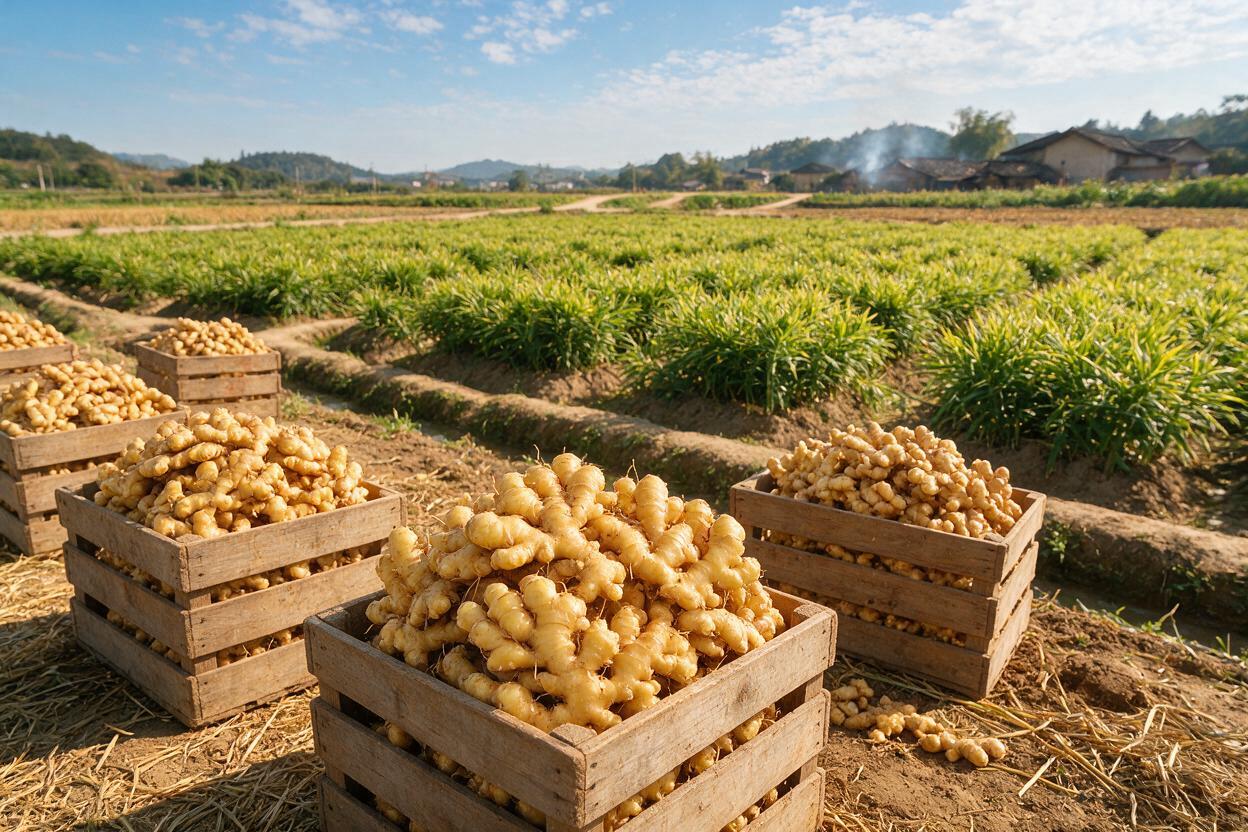 ginger farm China