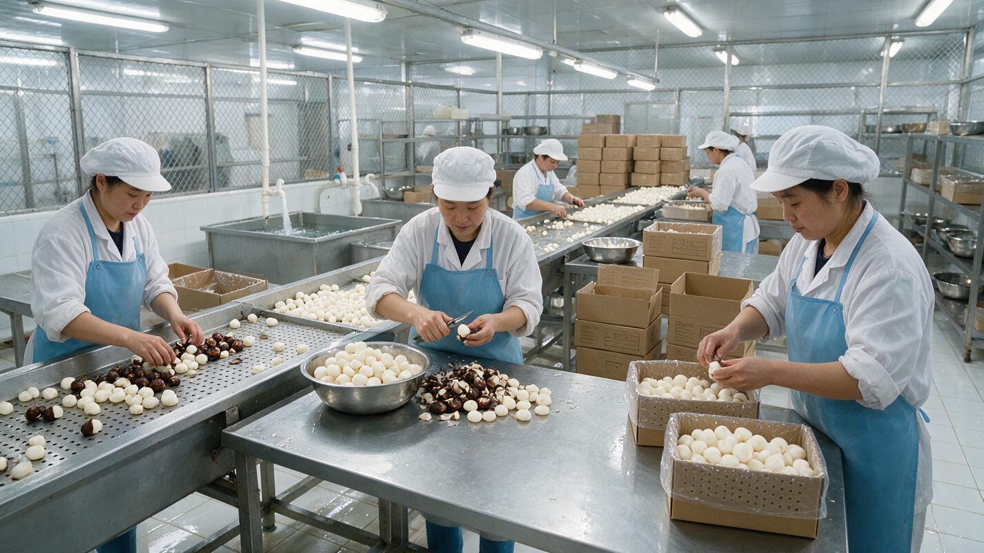 water chestnut packing China