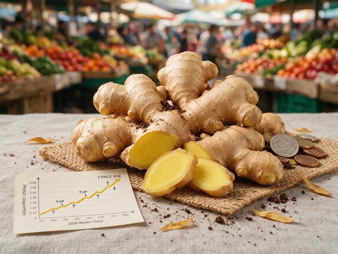 Ginger Price Trends & Market Outlook from China