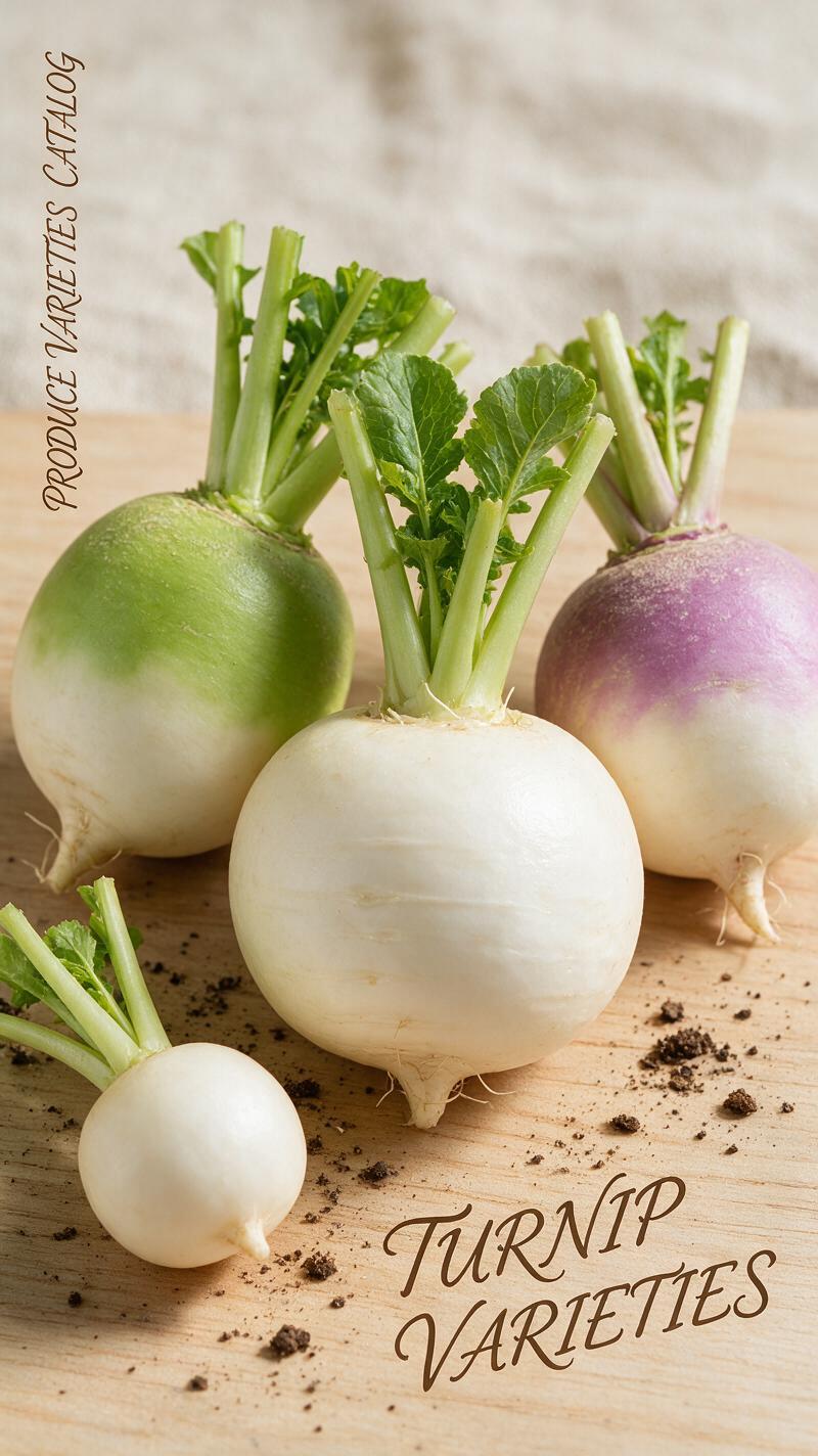 Turnip Varieties from China & Export Supply