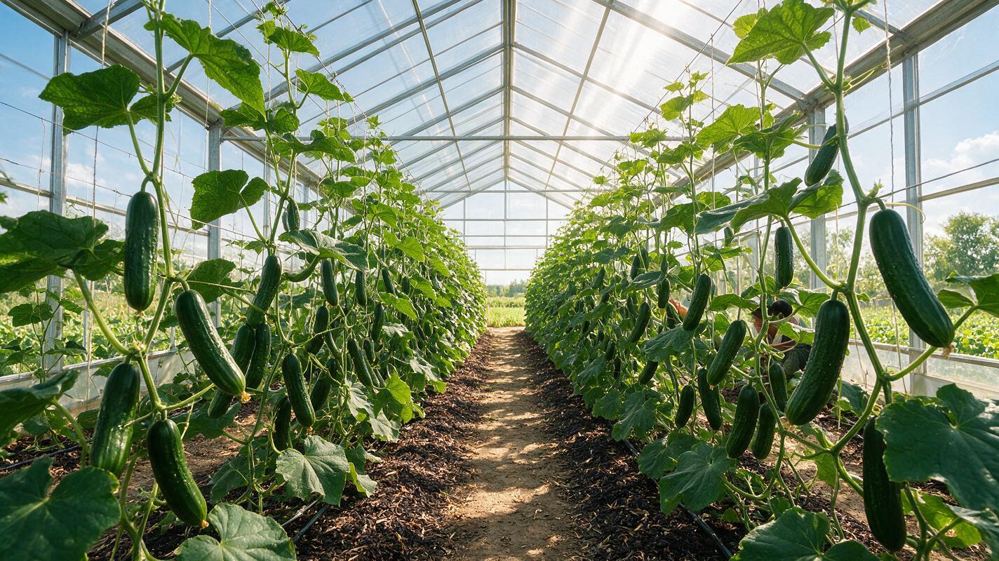 cucumber greenhouse China