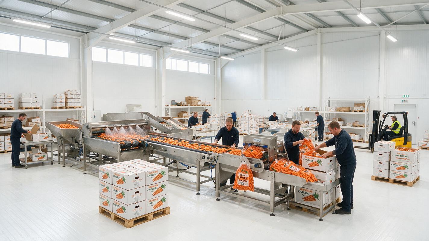 carrot logistics packing China