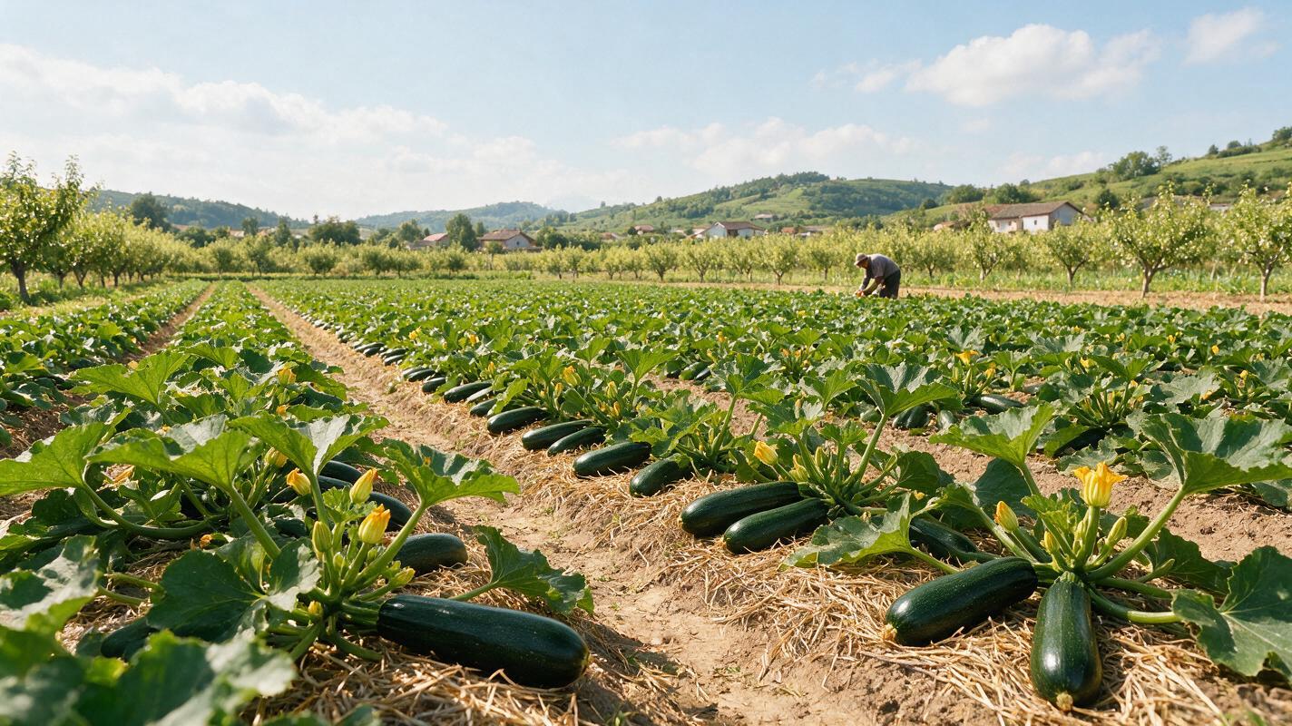 zucchini field China