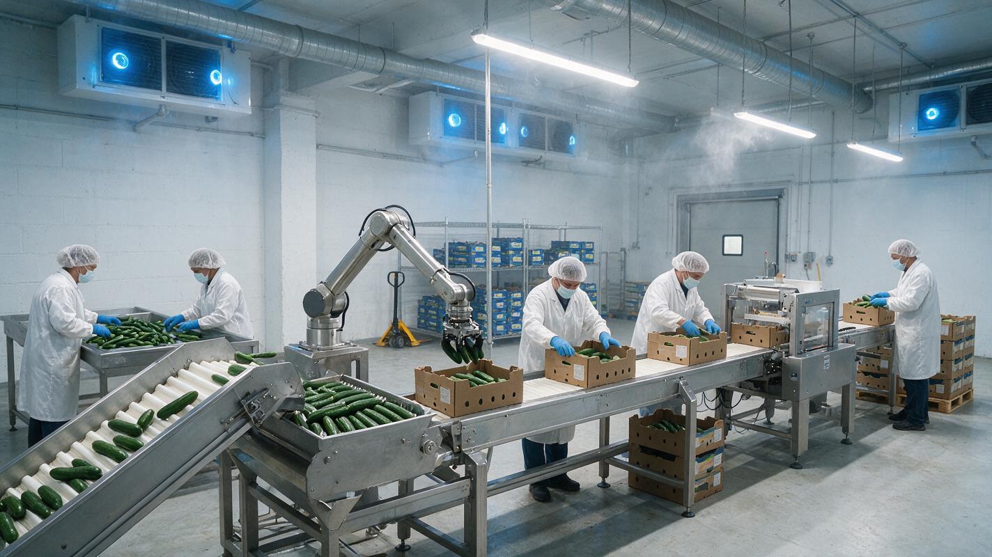 cucumber packing China