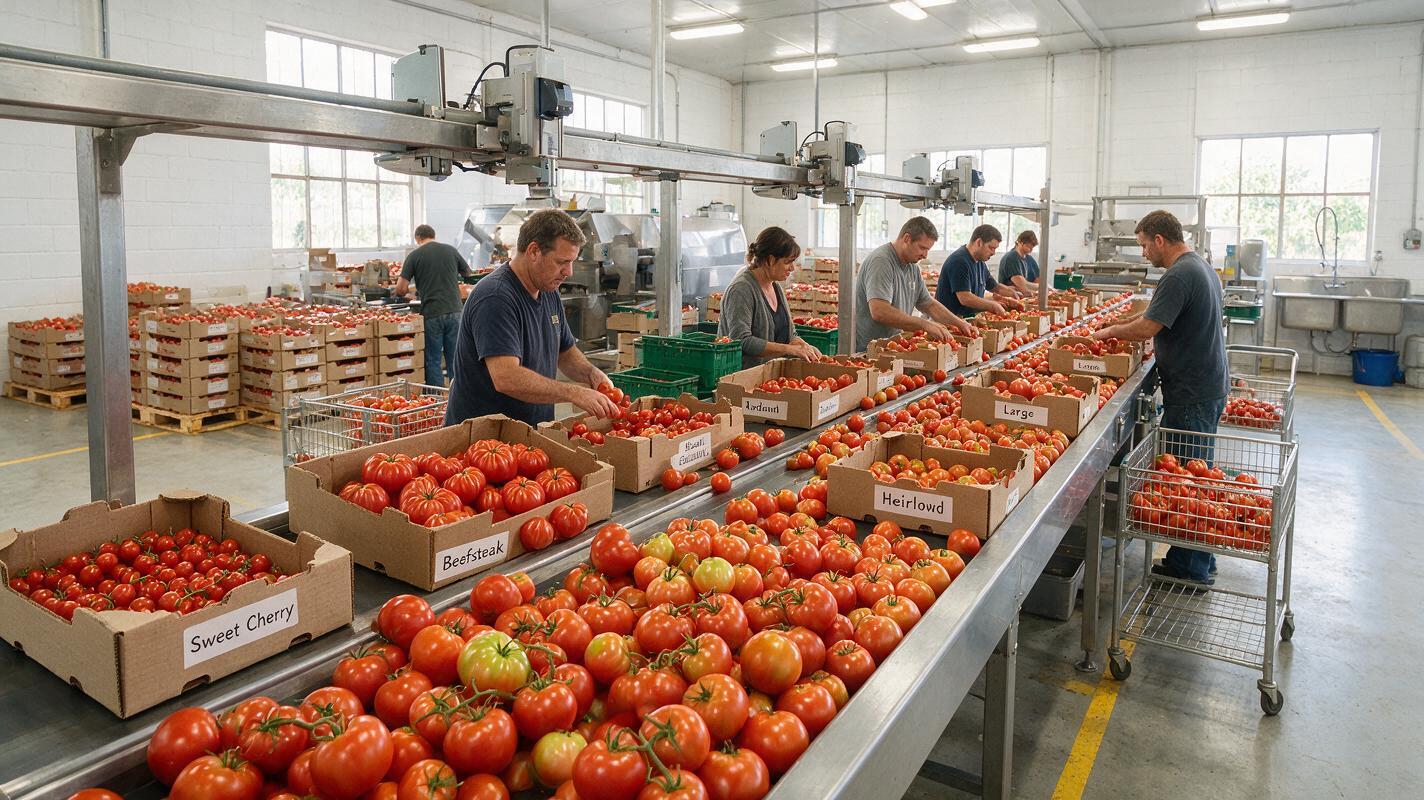 tomato packing China