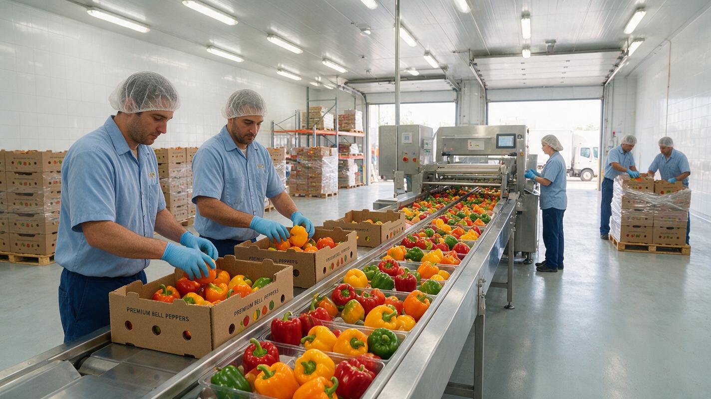 bell pepper packing China