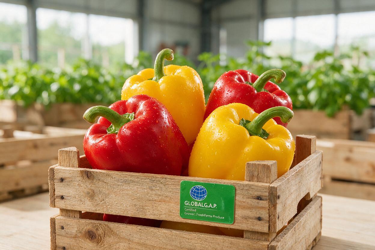 Bell Pepper Certification & Food Safety for Export from China