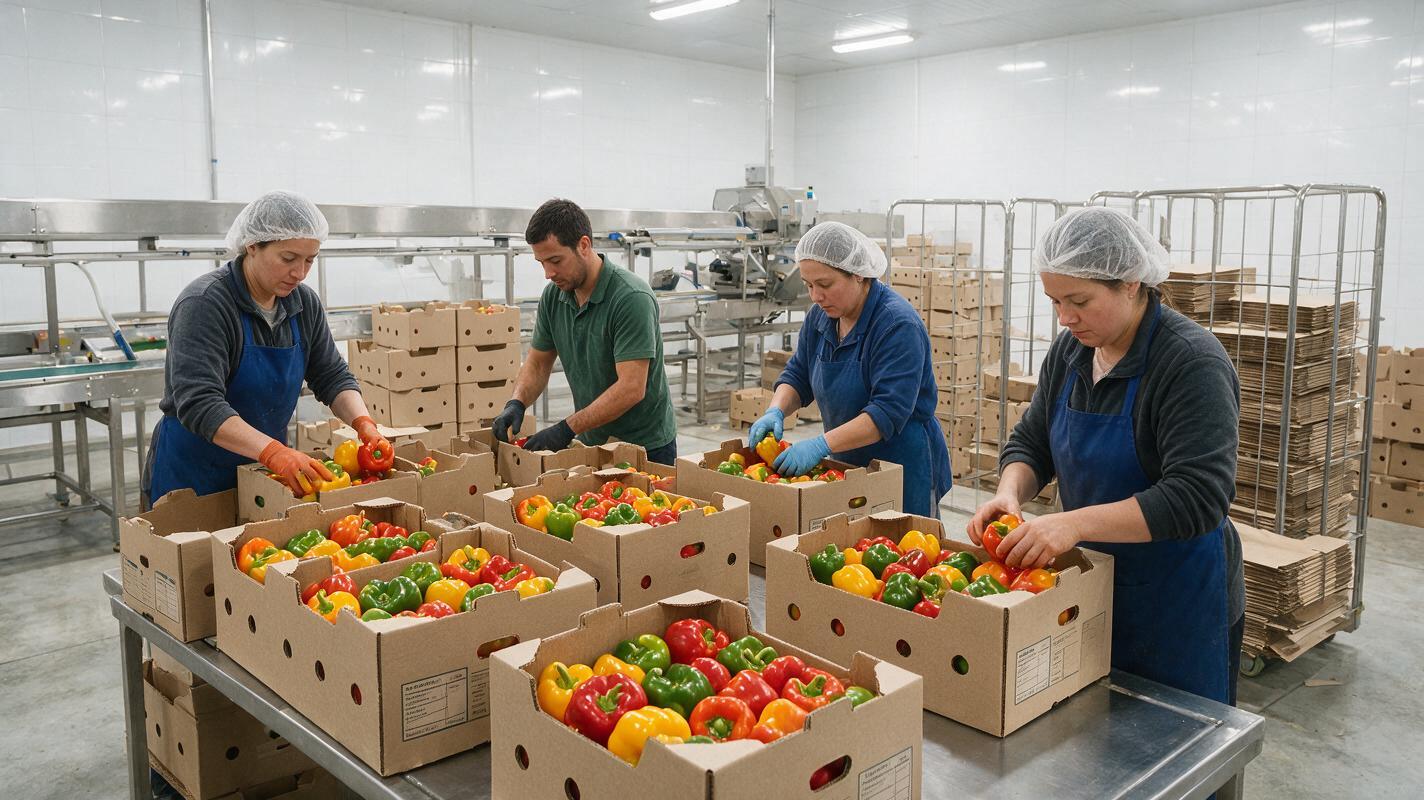 bell pepper bulk packing export China