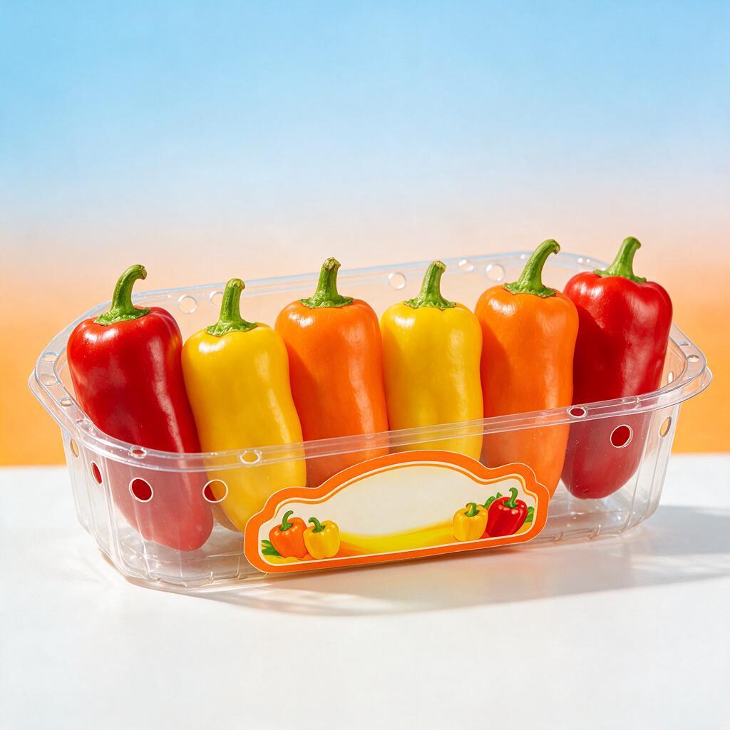 Bell Pepper Retail Packaging from China: Ready-to-Sell Export Lines