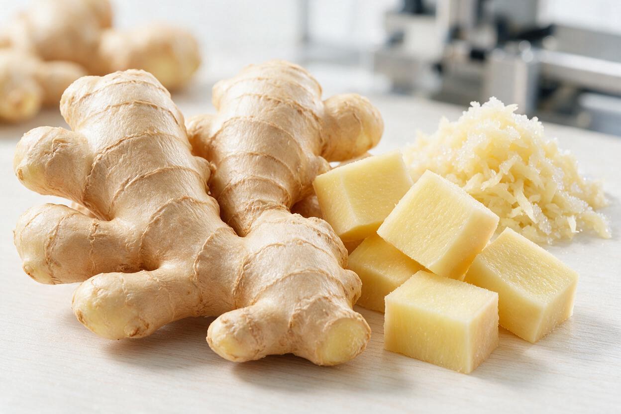 Frozen Ginger Processing in China: Supply for Global Food Markets
