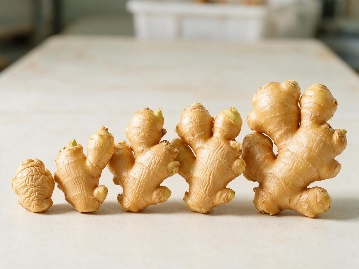Ginger Size & Grade Specifications from China: An Export Guide