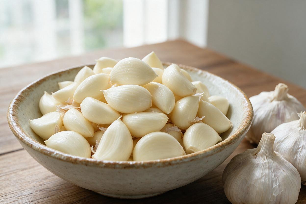 Fresh Garlic Cloves from China: Processing and Export Supply