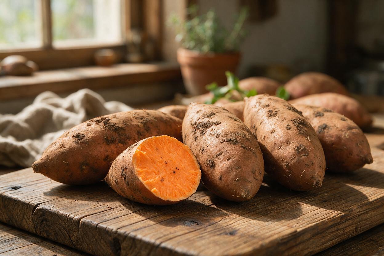 Organic Sweet Potato Export from China: Certified Roots & Sustainable Supply