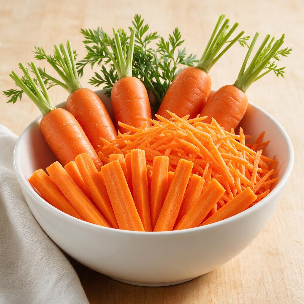 Fresh-Cut Carrot Processing from China: Carrot Sticks, Shreds & Foodservice Supply
